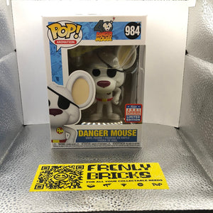 Danger Mouse Funko Pop Vinyl #984 SDCC 2021 FRENLY BRICKS - Open 7 Days