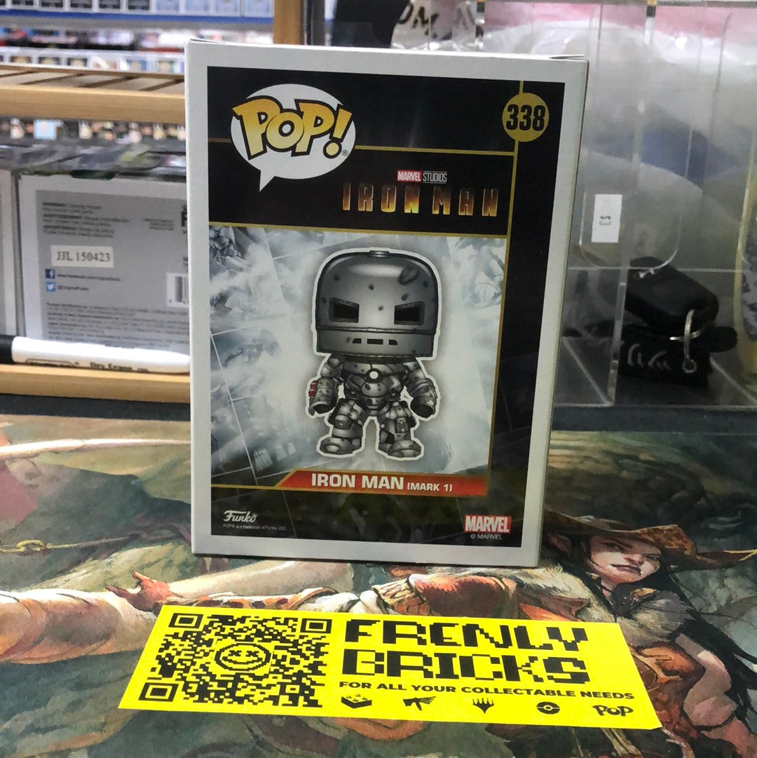 Funko POP Vinyl - Marvel - The First 10 Years - Iron Man Mark 1 - #338 - SC 2018 FRENLY BRICKS - Open 7 Days