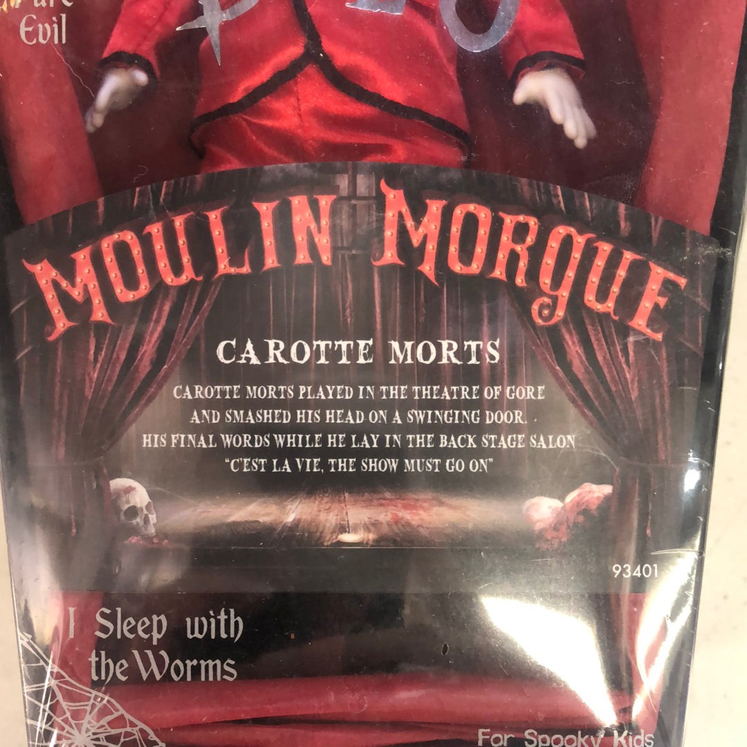 Mezco Living Dead Dolls Moulin Morgue Carotte Morts New Sealed 93401 Series 33 FRENLY BRICKS - Open 7 Days