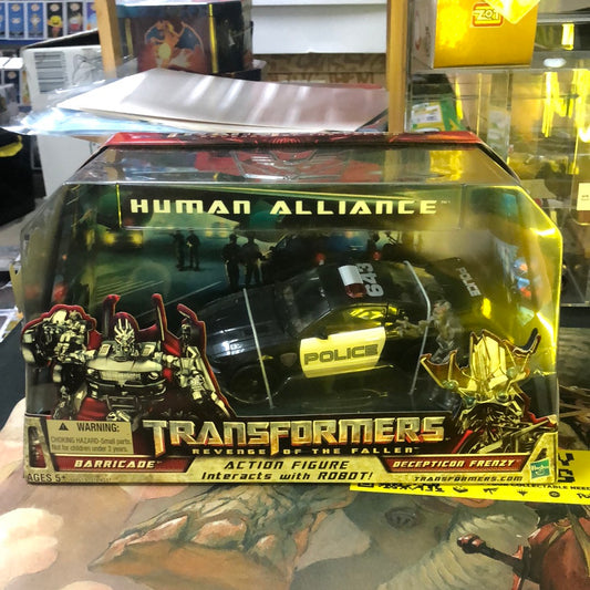 NEW Transformers Revenge of the Fallen ROTF Human Alliance BARRICADE AUTHENTIC FRENLY BRICKS - Open 7 Days