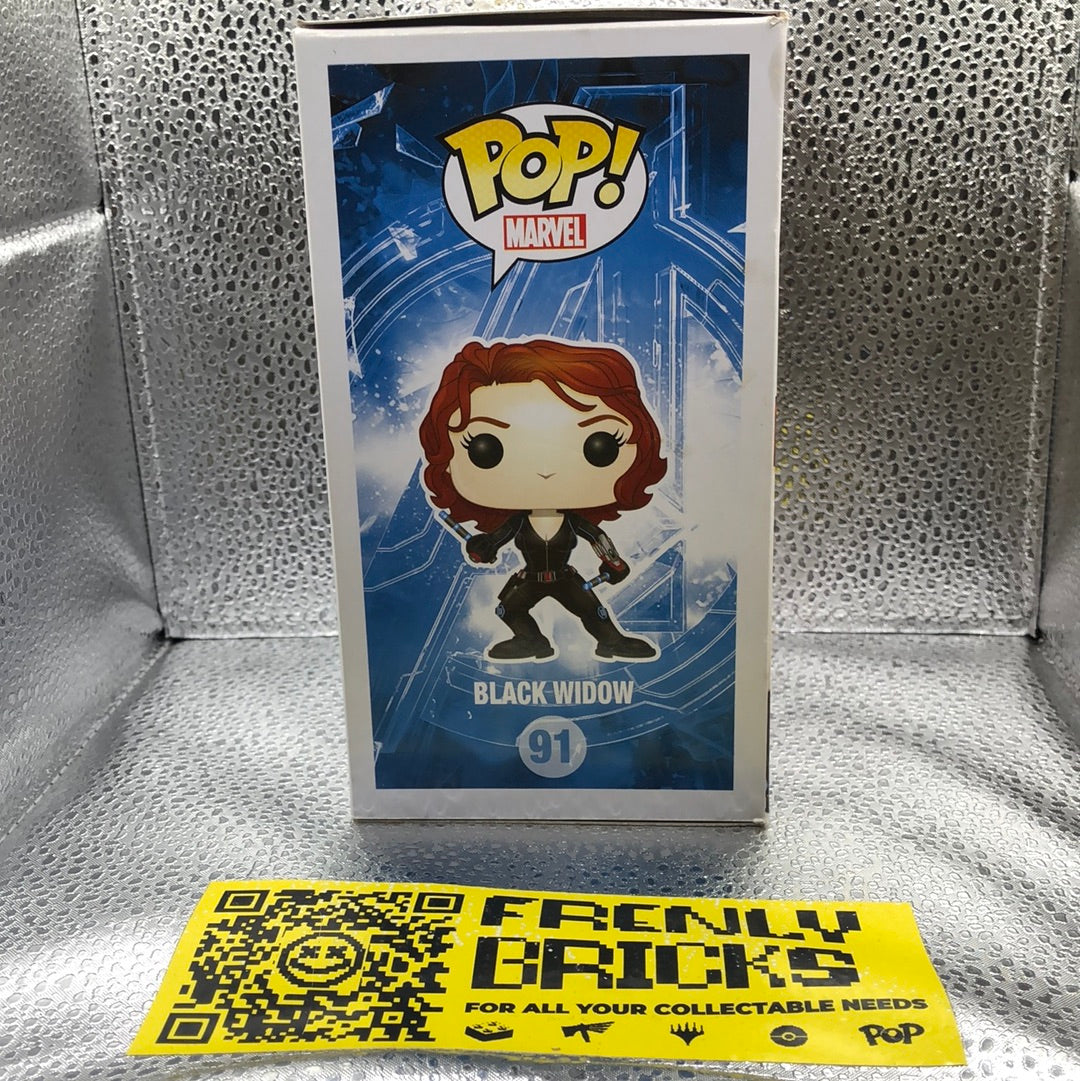 Funko Pop! Vinyl: Marvel - Black Widow #91 FRENLY BRICKS - Open 7 Days