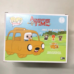 Funko Pop! Rides: Adventure Time - Finn the Human (w/ Jake Car) #14 FRENLY BRICKS - Open 7 Days