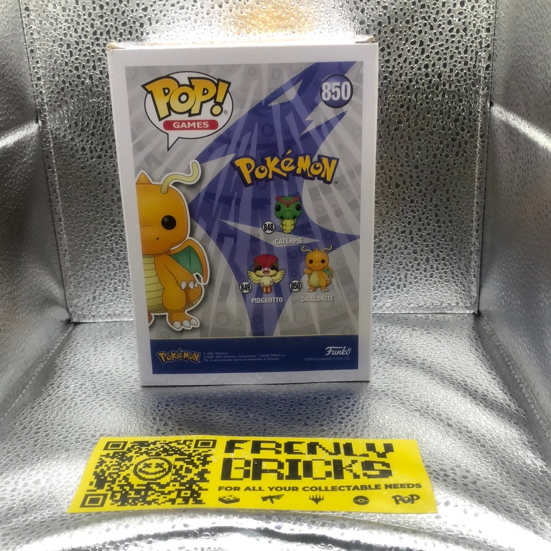 NEW Funko Pop! Games - Pokemon - Dragonite #850 FRENLY BRICKS - Open 7 Days