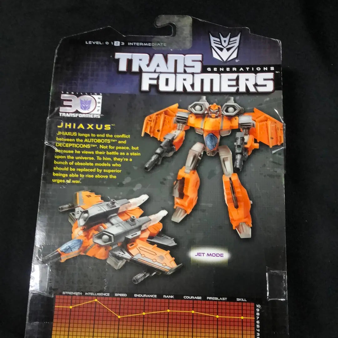 Transformers Generations Thrilling 30 JHIAXUS Deluxe Class with IDW Comic NEW FRENLY BRICKS - Open 7 Days