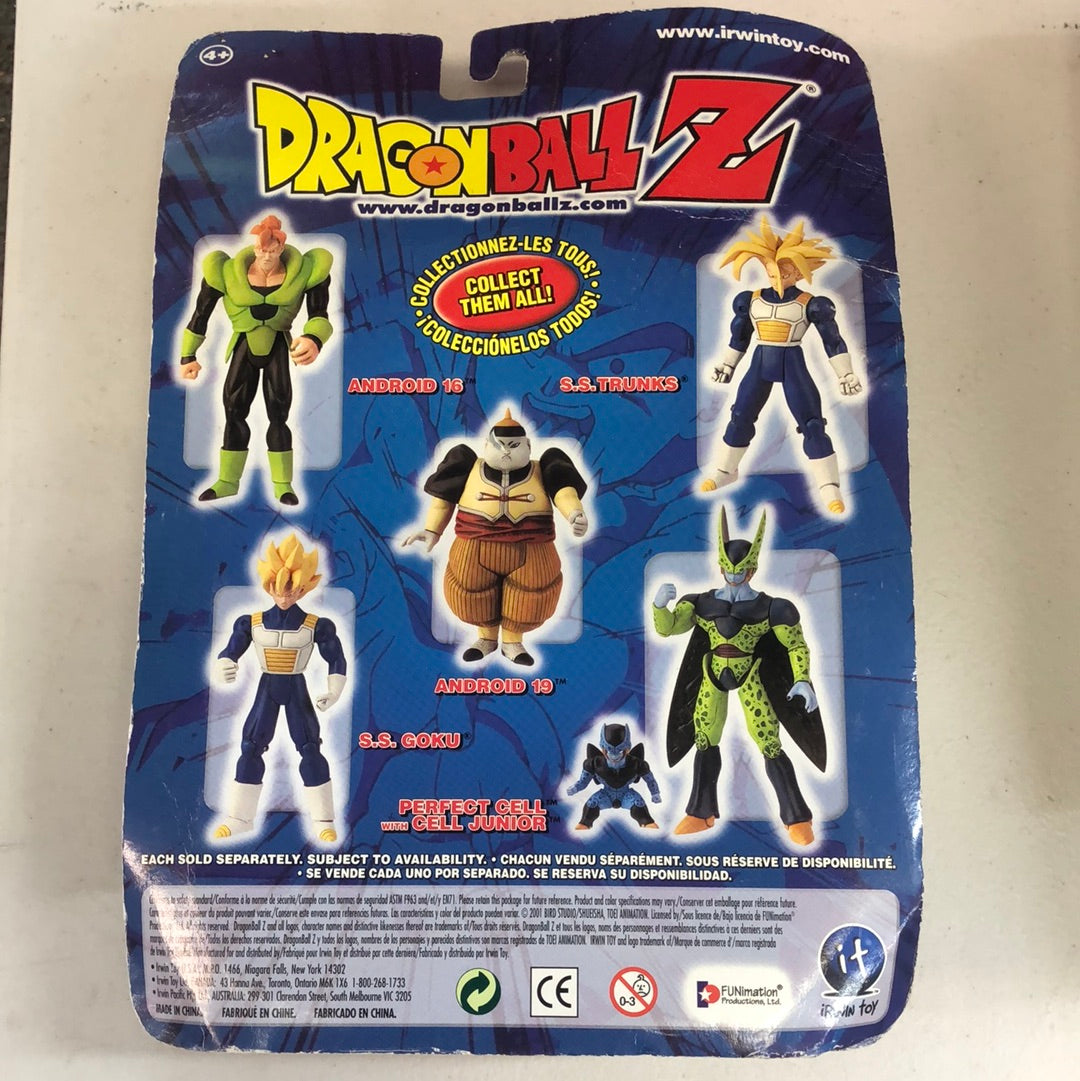 DRAGON BALL Z ANDROID 19 FIGURE  ANDROIDS SAGA IRWIN TOYS FRENLY BRICKS - Open 7 Days