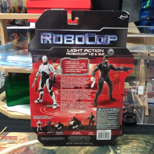 Robocop 6" Action Figure 1.0 Light Action Silver Variant by Jada Toys 2014 Movie FRENLY BRICKS - Open 7 Days