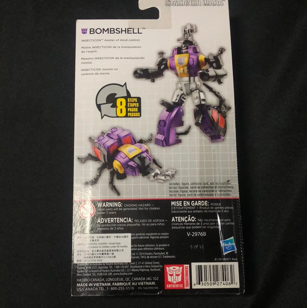 Transformers Combiner Wars BOMBSHELL Complete Legends Insecticon generations FRENLY BRICKS - Open 7 Days