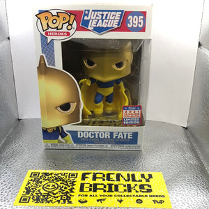 Funko POP! Justice League Doctor Fate #395 2021 Summer Convention FRENLY BRICKS - Open 7 Days