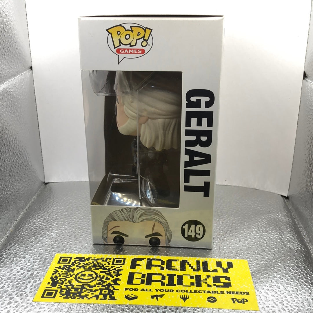 Pop! Vinyl The Witcher - Geralt Pop Vinyl Figure #149 FRENLY BRICKS - Open 7 Days