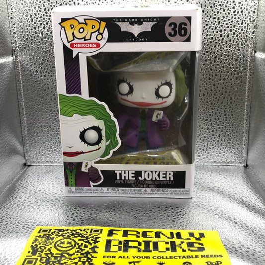 Funko Batman Dark Knight the Joker - Pop! Heroes #36 - The Dark Knight Trilogy FRENLY BRICKS - Open 7 Days