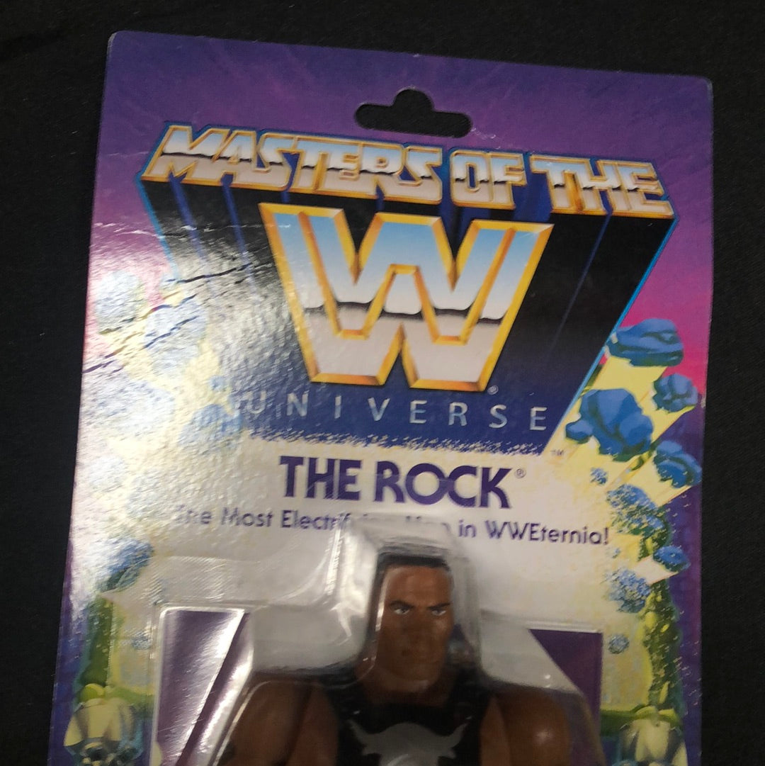 Masters of The WWE Universe Wave 3 The Rock Mattel Action Figure FRENLY BRICKS - Open 7 Days