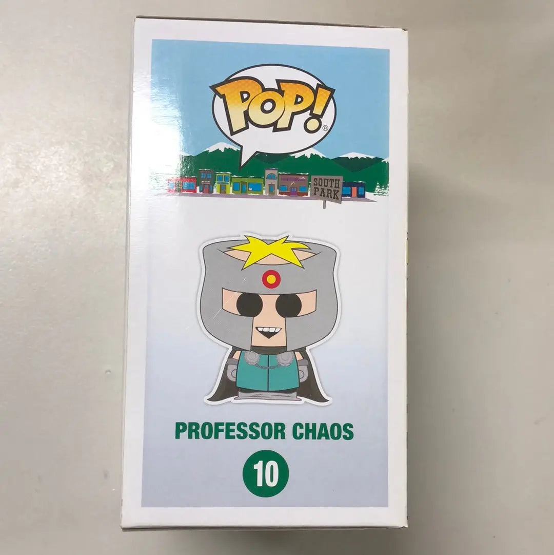 Funko Pop Vinyl Television South Park Professor Chaos #10 Butters FRENLY BRICKS - Open 7 Days