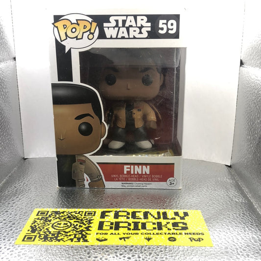 Funko POP Star Wars EP7 Finn #59 Vinyl Bobblehead Figure FRENLY BRICKS - Open 7 Days