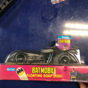 Batman Batmobile Floating Soap Dish w/ 3 Kid Sized Soap Bars by Kid Care FRENLY BRICKS - Open 7 Days