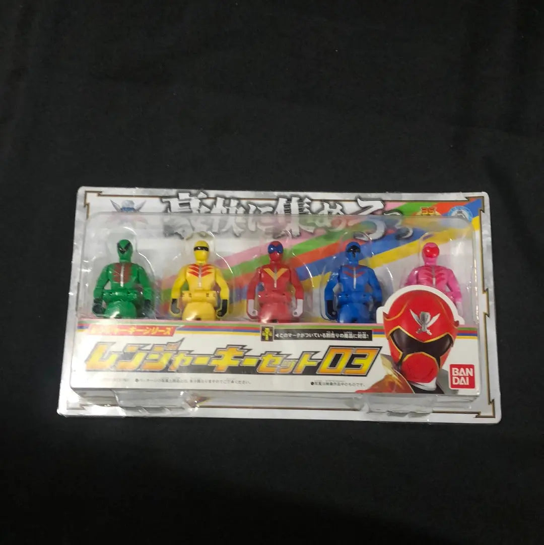 BANDAI Ranger Key Set 03 Gorenger 2011 Power Rangers Super Megaforce New Unused FRENLY BRICKS - Open 7 Days