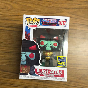 Funko Pop! Masters of the Universe Blast-Attack #1017 SDCC 2020 FRENLY BRICKS - Open 7 Days