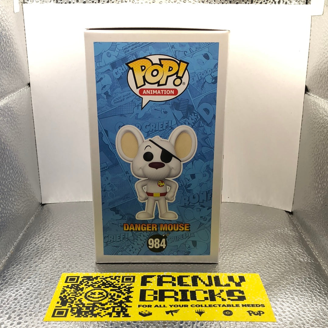 Danger Mouse Funko Pop Vinyl #984 SDCC 2021 FRENLY BRICKS - Open 7 Days