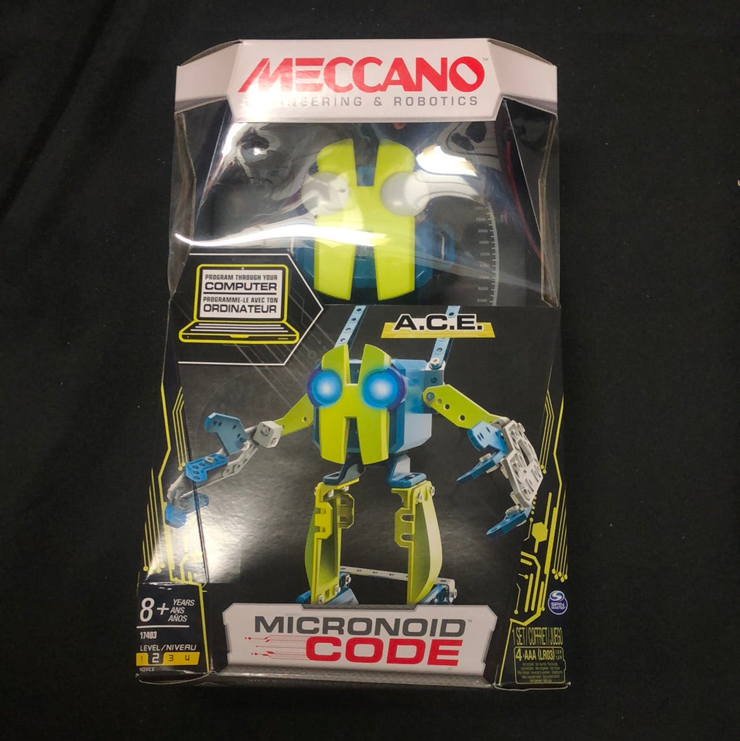 Meccano 17403 Robot ACE MICRONOID CODE Computer Programming (BRAND NEW IN BOX) FRENLY BRICKS - Open 7 Days