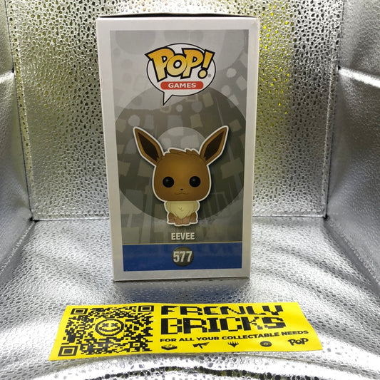 Funko POP! Games Pokemon Eevee #577 FRENLY BRICKS - Open 7 Days