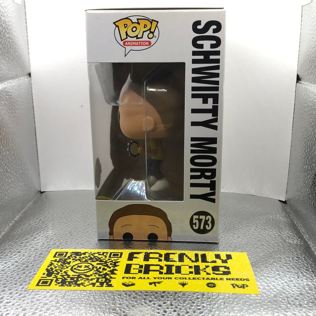 Funko Pop! Animation 573 Rick & Morty Schwifty FRENLY BRICKS - Open 7 Days