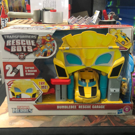 Transformers Rescue Bots Bumblebee Garage & Rescue Station FRENLY BRICKS - Open 7 Days