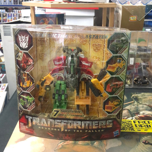 Transformers 2 Revenge of the Fallen Movie Exclusive Action Figure Constructicon FRENLY BRICKS - Open 7 Days