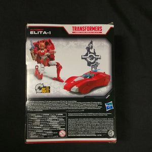 Transformers Netflix ELITA-1 Deluxe Class Figure Hasbro War For Cybertron WFC FRENLY BRICKS - Open 7 Days