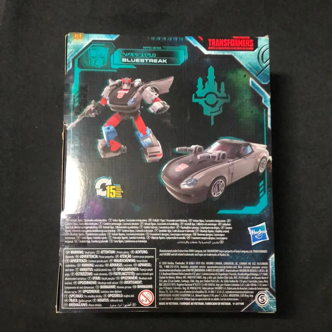 HASBRO TRANSFORMERS WAR FOR CYBERTRON EARTHRISE WFC-E32 BLUESTREAK FRENLY BRICKS - Open 7 Days