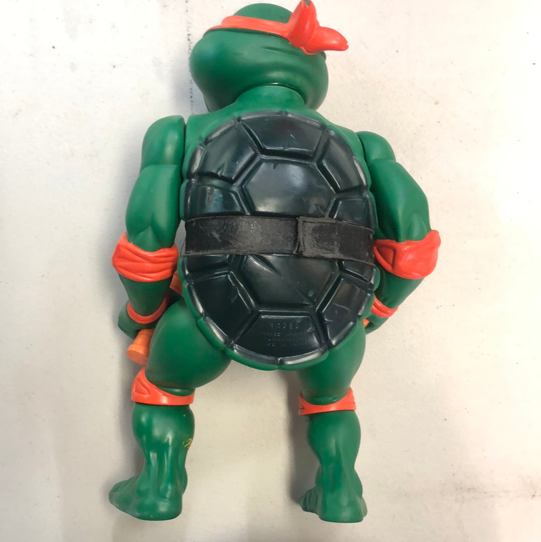 Vintage 1989 TMNT Teenage Mutant Ninja Turtles Michelangelo Large 13" Inch Figure FRENLY BRICKS - Open 7 Days