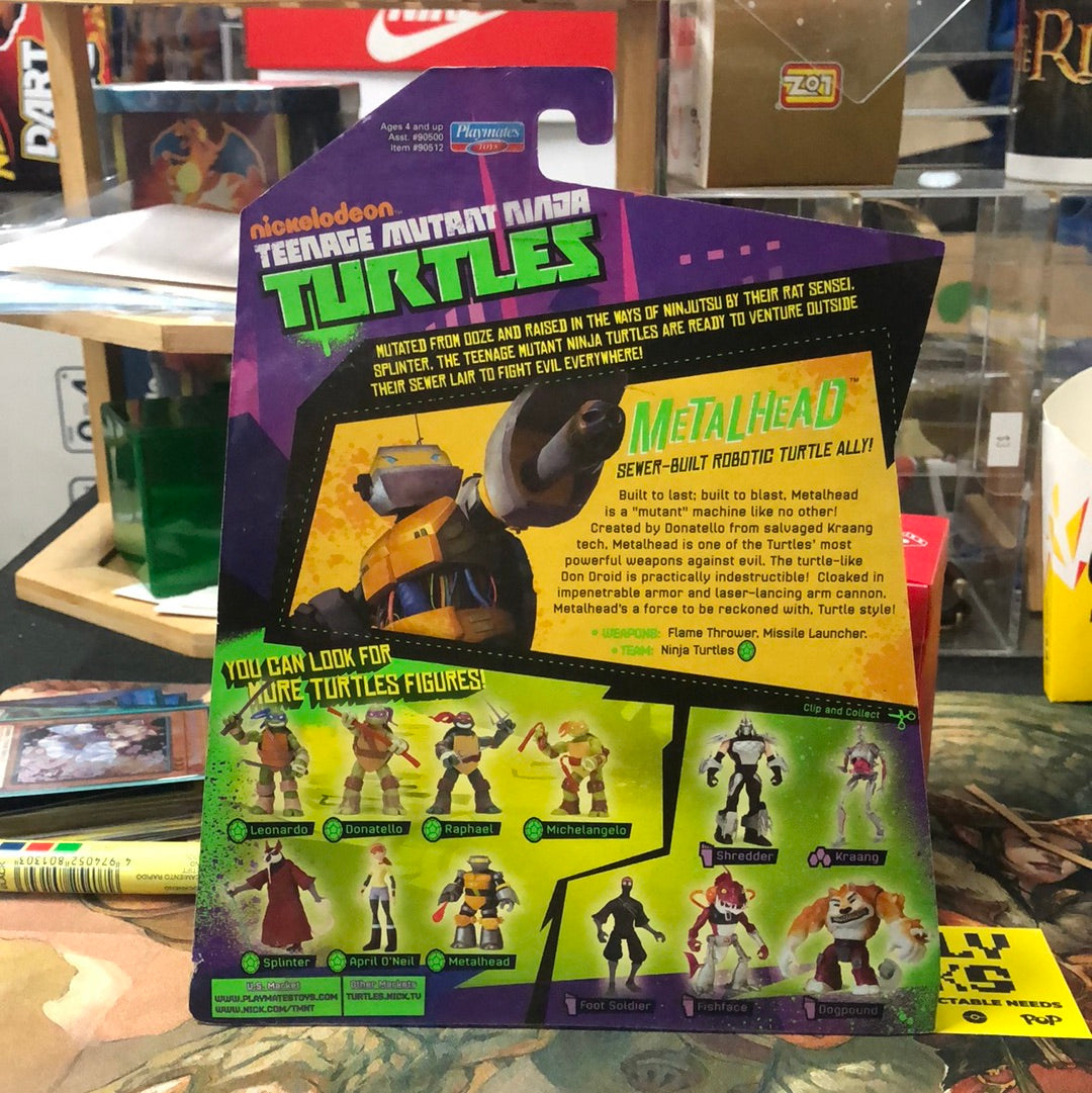Teenage Mutant Ninja Turtles Nickelodeon 2012 series Metalhead Action Figure FRENLY BRICKS - Open 7 Days