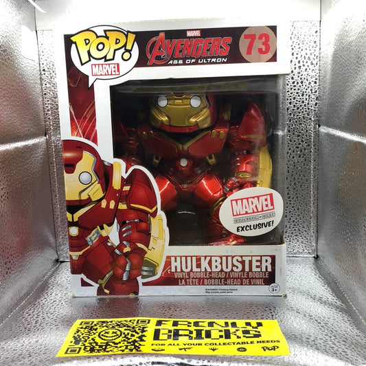 Funko POP #73 Hulkbuster 6 Inch Marvel Avengers Age of Ultron - New FRENLY BRICKS - Open 7 Days