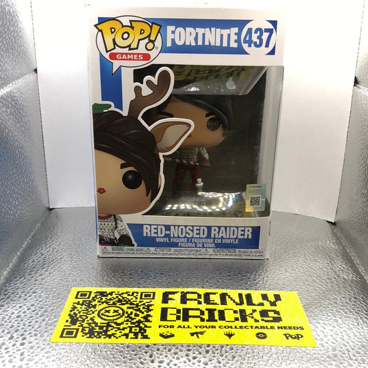 Funko POP! Games Fortnite Red-Nosed Raider #437 Action Vinyl Figure Collectible FRENLY BRICKS - Open 7 Days