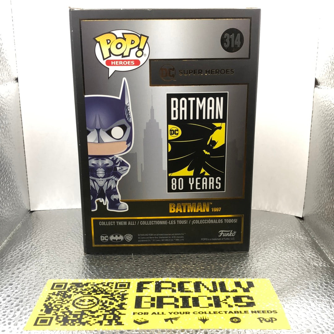 Funko Batman & Robin - Batman 1997 80th Anniversary Pop! Heroes Vinyl #314 FRENLY BRICKS - Open 7 Days