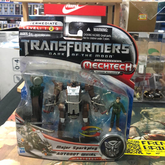 Transformers DOTM Human Alliance Autobot WHIRL & Major Sparkplug Figure NEW Nip FRENLY BRICKS - Open 7 Days