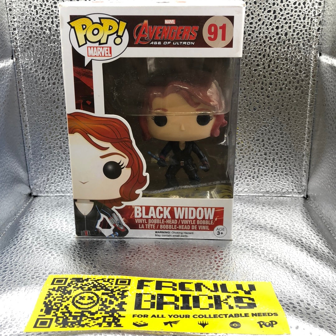 Funko Pop! Vinyl: Marvel - Black Widow #91 FRENLY BRICKS - Open 7 Days