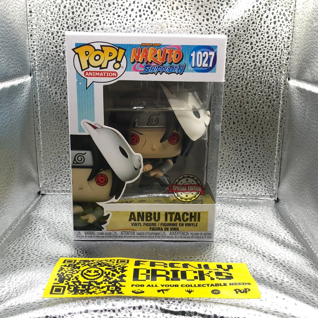 Funko Pop Naruto : Anbu Itachi #1027 Vinyl Exclusive FRENLY BRICKS - Open 7 Days