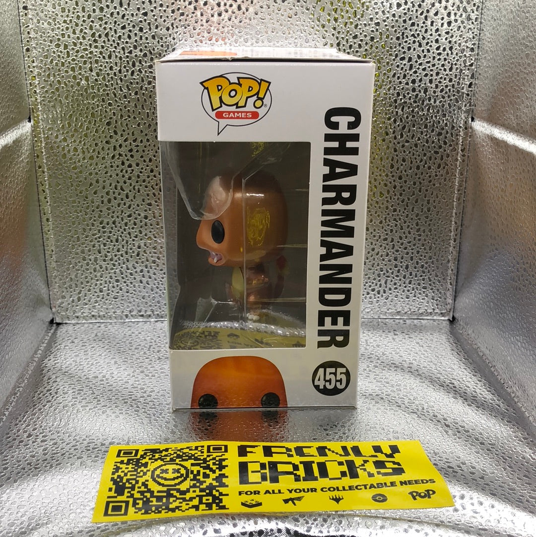 POKEMON POP Vinyl CHARMANDER Metallic #455 Summer Convention SDCC 2022 FRENLY BRICKS - Open 7 Days