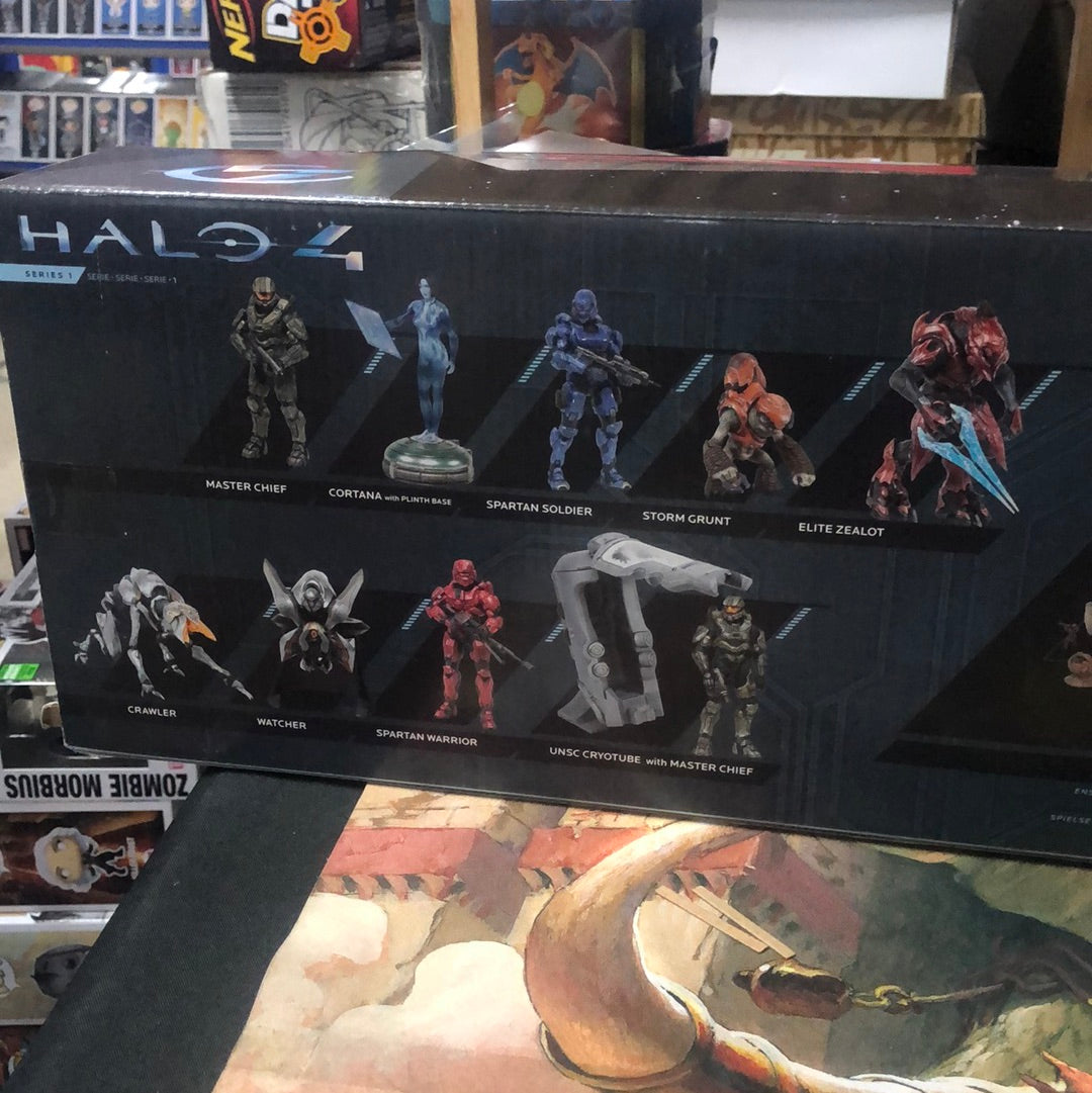 HALO 4 MASTER CHIEF CORTANA CRAWLER WATCHER 2012 5-FIGURE BOXED SET FRENLY BRICKS - Open 7 Days