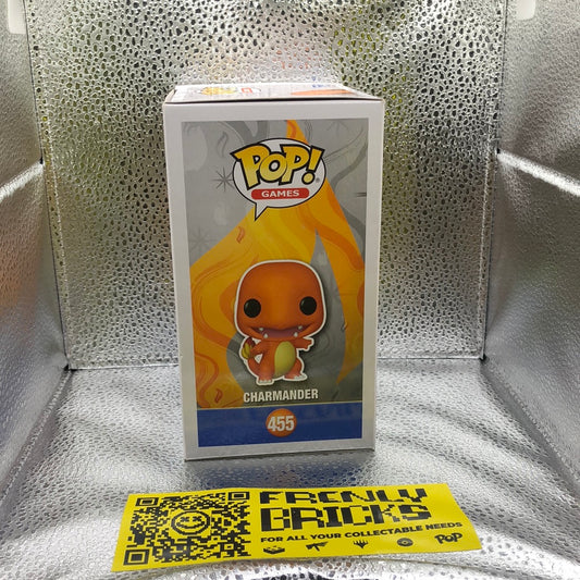 POKEMON POP Vinyl CHARMANDER Metallic #455 Summer Convention SDCC 2022 FRENLY BRICKS - Open 7 Days