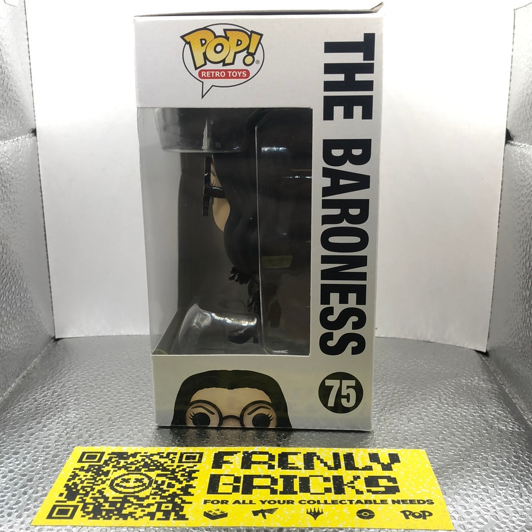 Funko Pop! Retro Toys G.I. JOE - The Baroness #75 FRENLY BRICKS - Open 7 Days