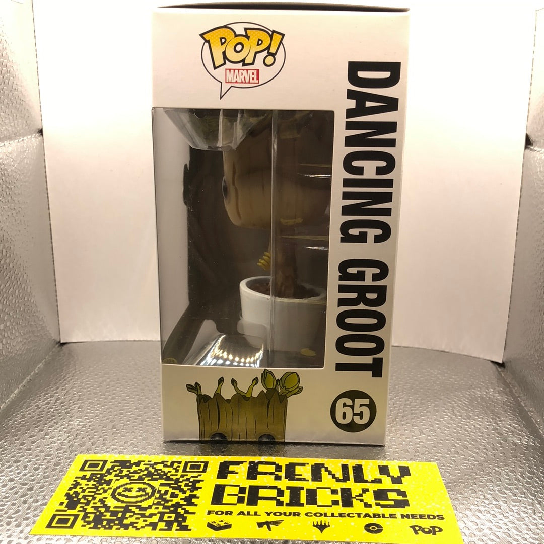 Groot Pop 65 White Pot - Marvel Guardians of the Galaxy Funko Pop! Vinyl 2014 FRENLY BRICKS - Open 7 Days