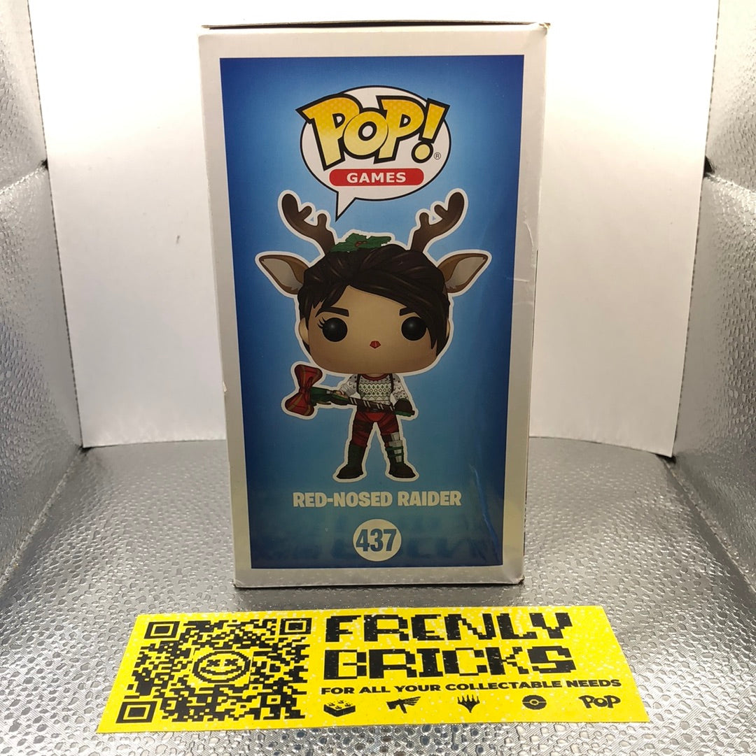 Funko POP! Games Fortnite Red-Nosed Raider #437 Action Vinyl Figure Collectible FRENLY BRICKS - Open 7 Days