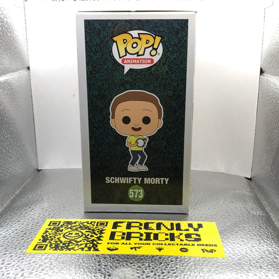 Funko Pop! Animation 573 Rick & Morty Schwifty FRENLY BRICKS - Open 7 Days