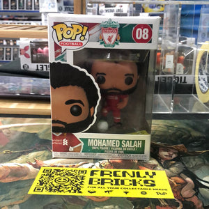 Funko POP! Football Mohamed Salah #08 Liverpool FC FRENLY BRICKS - Open 7 Days