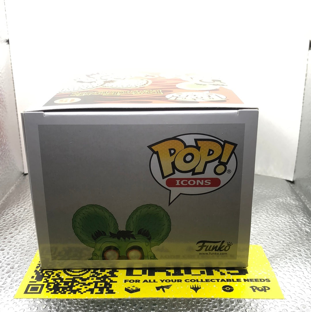 Funko Pop Vinyl 2019 Summer Exclusive Ratfink Green Metallic Rat Fink #15 FRENLY BRICKS - Open 7 Days