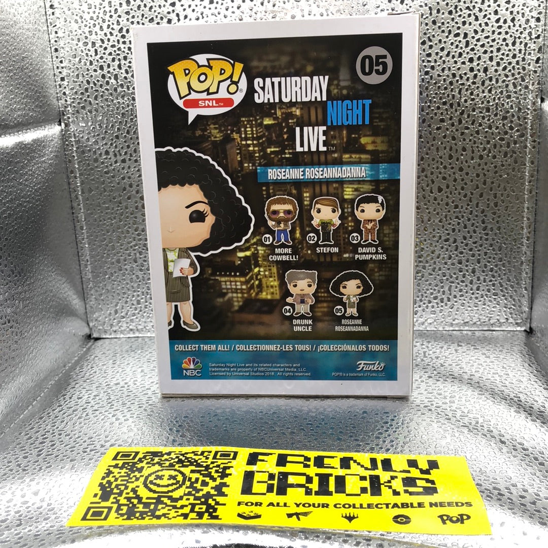 Funko POP! Celebrities Saturday Night Live Roseanne Roseannadanna #5 FRENLY BRICKS - Open 7 Days