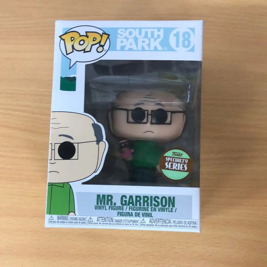 South Park - Mr Garrison Specialty Store Exclusive Pop! Vinyl with protector FRENLY BRICKS - Open 7 Days