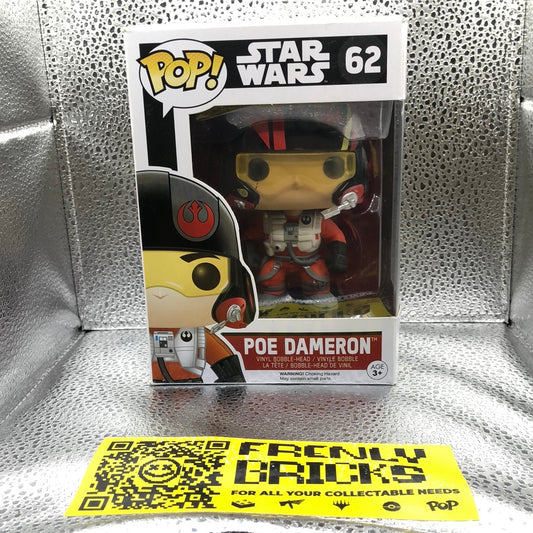 Funko POP! - Star Wars - The Force Awakens - Poe Dameron #62 FRENLY BRICKS - Open 7 Days