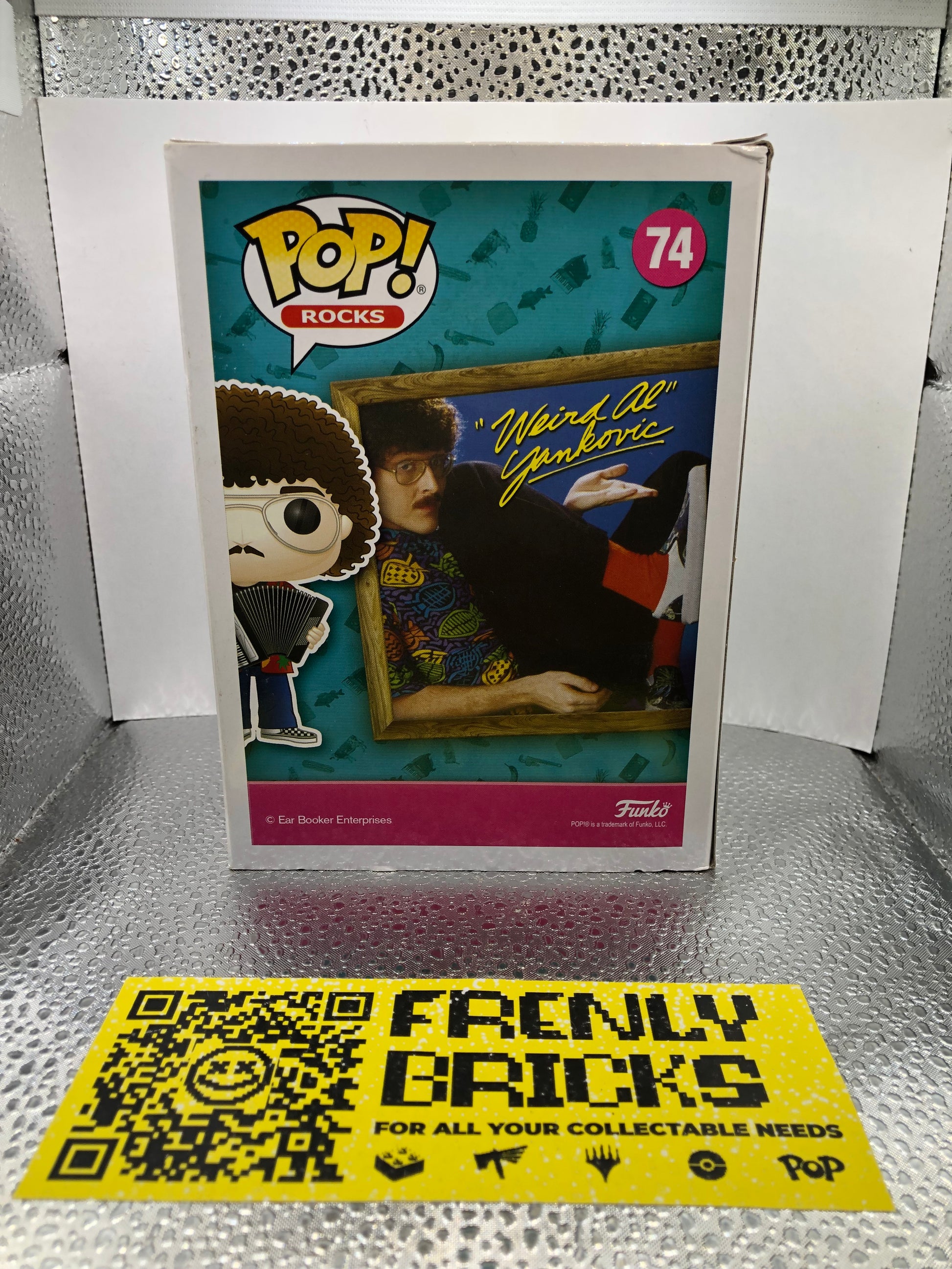 Weird Al Yankovic 74 Funko Pop Rocks Vinyl Accordion FRENLY BRICKS - Open 7 Days