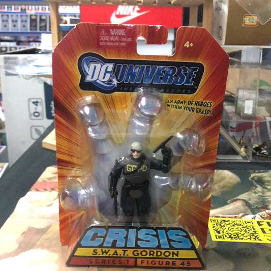 Mattel DC Universe Crisis S.W.A.T. Gordon Series 1 Figure 45 FRENLY BRICKS - Open 7 Days